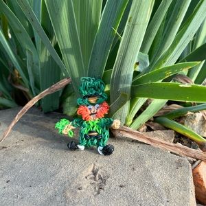 rainbowloom 2D leprechaun